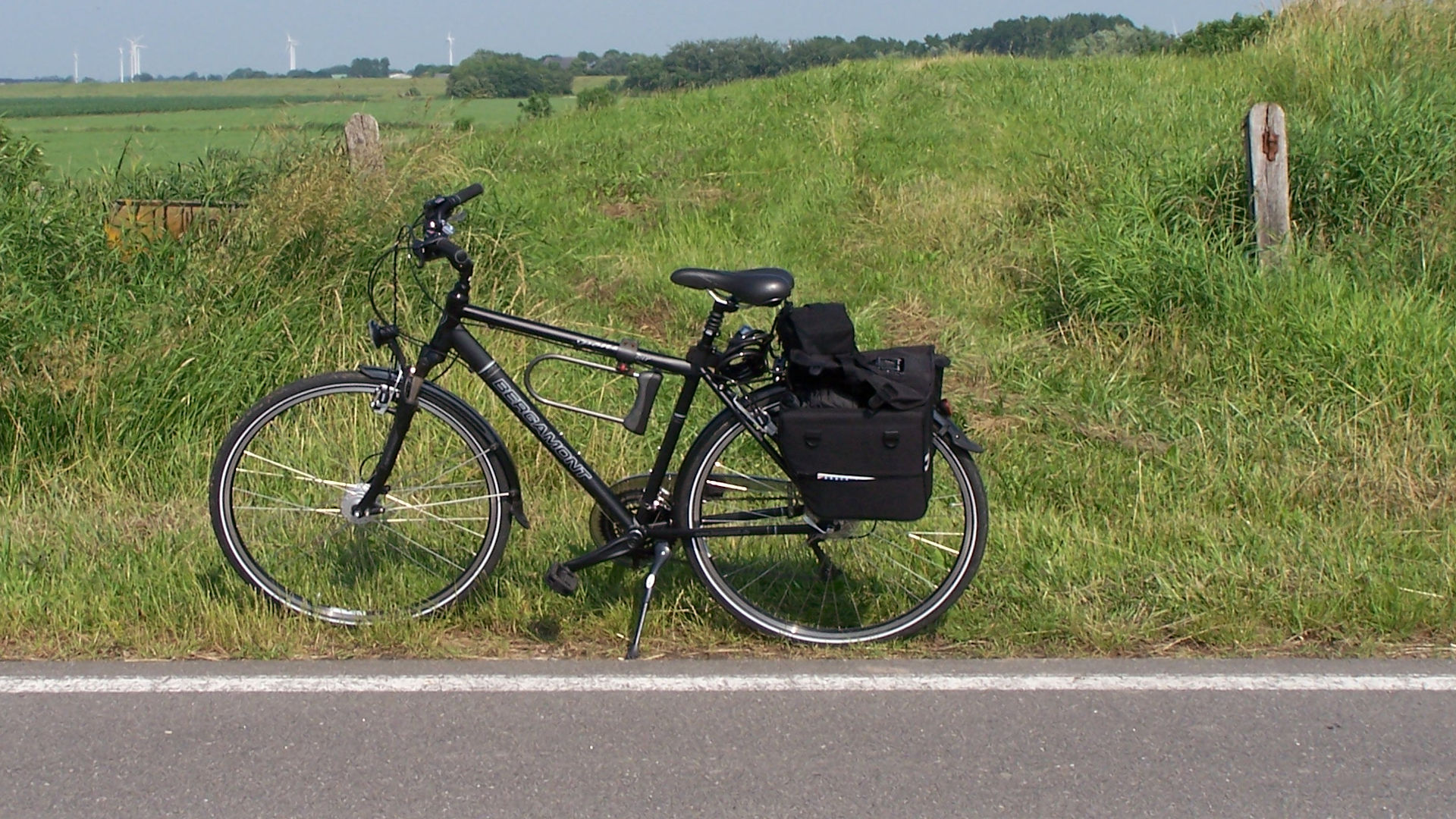 Mit dem Fahrrad nach Stralsund